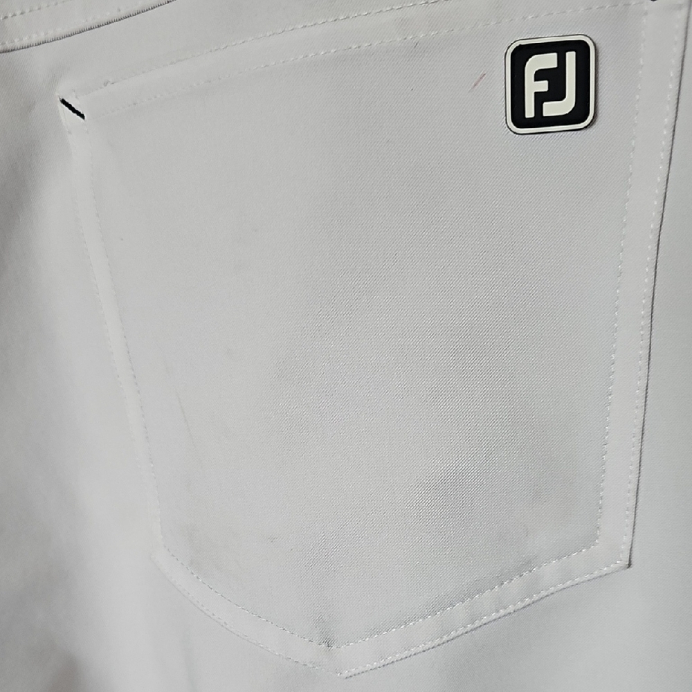 FootJoy Men's Performance Ivory Golf Pants W 35 L 30 - Picture 9 of 13